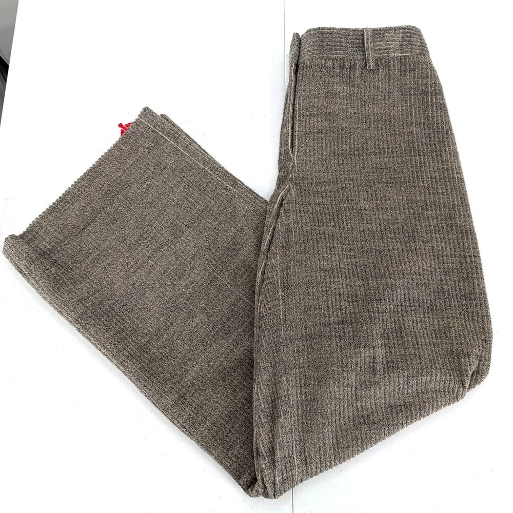 NWT Lafayette 148 New York Black/Gray Corduroy Wide Leg Pants Size 8 - Picture 6 of 14